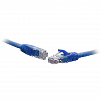Коммутационный шнур F/UTP 4-х парный cat.5e 3.0м PVC standart синий в Максэлектро