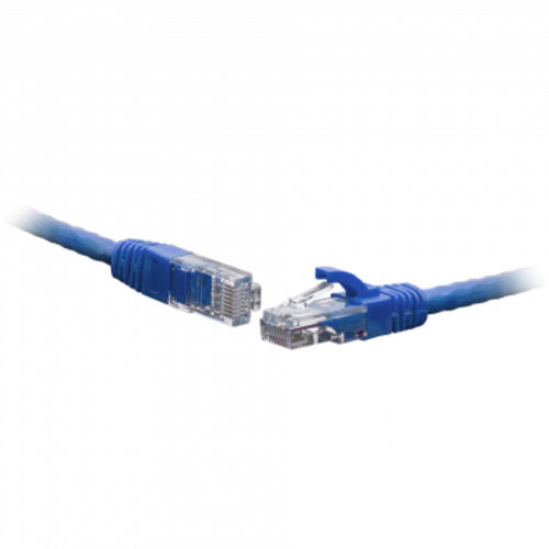 Коммутационный шнур U/UTP 4-х парный cat.6 2.0м LSZH standart синий в Максэлектро