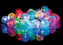 Светильник светодиодный садовый SLR-G05-30M гирлянда шарики мультицвет на солнечн. батарее ФАZА 5033375 в Максэлектро