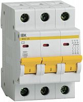 Выключатель автоматический модульный 3п C 2А 4.5кА ВА47-29 KARAT IEK MVA20-3-002-C в Максэлектро