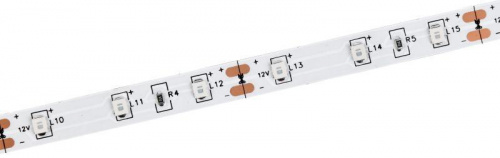 Лента светодиодная LED LSR-2835R60-4.8-IP20-12В (уп.5м) IEK LSR1-6-060-20-3-05 в Максэлектро