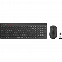 Клавиатура + мышь A4Tech Fstyler FG2300 Air клав:черный мышь:черный USB беспроводная slim (FG2300 AI в Максэлектро