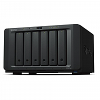 Сервер NAS Synology RackStation DS1621XS+, 6xHDD 3,5", 1х1000Base-T, один БП, без дисков в Максэлектро