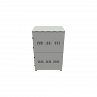Аккумуляторный шкаф 2 полки, с отсеком для ИБП, 1132х786х597мм (SNR-UPS-BCT-127906-2) в Максэлектро