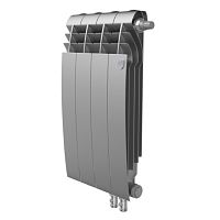 Радиатор Royal Thermo BiLiner 500 /Silver Satin VR - 4 секц. в Максэлектро