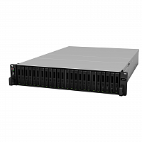 NAS-сервер Synology FlashStation FS3400, 24xHDD 2,5", 4х1000Base-T, Два БП, без дисков в Максэлектро