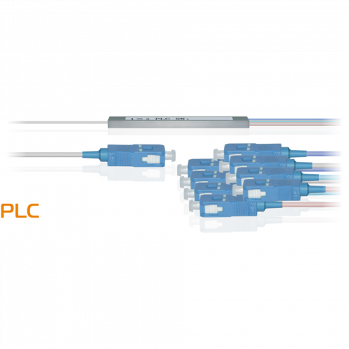 Делитель оптический планарный бескорпусный SNR-PLC-M-1x8-SC/UPC в Максэлектро