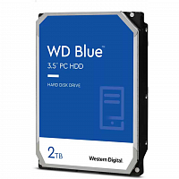 Жесткий диск WD Original SATA-III 2Tb WD20EZBX Blue (7200rpm) 256Mb 3.5" в Максэлектро