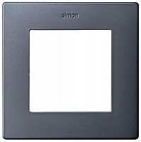Рамка 1-м Simon24 графит 2400610-038 в Максэлектро