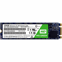 Накопитель SSD WD Green 3D NAND WDS120G2G0B 120ГБ M2.2280 SATA-III (TLC) в Максэлектро