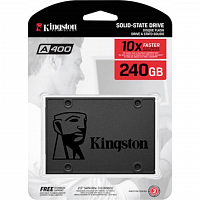 Накопитель SSD Kingston A400 SA400S37/240G 240ГБ, 2.5", SATA III в Максэлектро