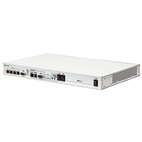 SHDSL-модем MXL2-2, базовый блок, 4хRJ45 (LAN), 2 места для субмодулей М4Е1/4И15, 2 интерфейса SHDSL, 11,4 Мбит/с в Максэлектро