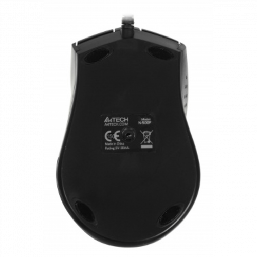 Мышь A4Tech V-Track Padless N-500F черный оптическая (1200dpi) USB (4but) в Максэлектро