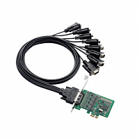 CP-118EL-A W/O CABLE 8-портовая плата RS-232/422/485 (без кабеля) MOXA в Максэлектро
