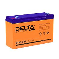Аккумулятор UPS 6В 12А.ч Delta DTM 612 в Максэлектро