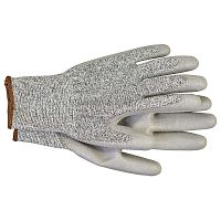 Перчатки с защитой от порезов; 5 степень защиты; размер 10 сер. (пара) HAUPA 120304/10 в Максэлектро