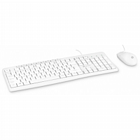 Клавиатура + мышь Оклик S650 клав:белый мышь:белый USB Multimedia (1875257) в Максэлектро