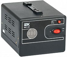 Стабилизатор напряжения 1ф 2кВА HUB переносной IEK IVS21-1-002-13 в Максэлектро