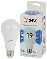 Лампа светодиодная A65-19W-840-E27 грушевидная 1520лм ЭРА Б0031703 в Максэлектро