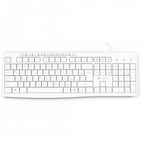Клавиатура Оклик 305M белый USB Multimedia (1875227) в Максэлектро