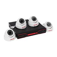 Комплект видеонаблюдения 4 внутренние камеры AHD/2.0 Full HD Rexant 45-0521 в Максэлектро