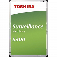 Жесткий диск Toshiba SATA-III 4Tb HDWT140UZSVA Surveillance S300 (5400rpm) 128Mb 3.5" в Максэлектро