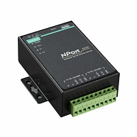 Сервер NPort 5232I-T 2 port RS-422/485,10/100 Ethernt,Isolation,t:-40/+70, без адаптера питания в Максэлектро