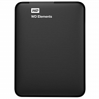 Жесткий диск WD Original USB 3.0 1Tb WDBUZG0010BBK-WESN Elements Portable 2.5" черный в Максэлектро