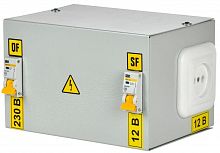 Ящик с понижающим трансформатором ЯТП 0.25 220/12В (2 авт. выкл.) IEK MTT12-012-0250 в Максэлектро