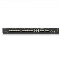 Коммутатор ZYXEL ZYXEL XGS4600-32F L3 Managed Switch, 24 port Gig SFP, 4 dual pers. and 4x 10G SFP+, stackable, dual PSU в Максэлектро