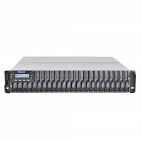Система хранения данных Infortrend DS3024RUB-C Gen2 (2xCtrl, до 24xHDD, 2xSAS12G внеш. порт, 2x4GB, 8x1G портов iSCSI) в Максэлектро