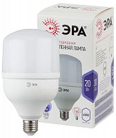 Лампа светодиодная высокомощная STD LED POWER T80-20W-6500-E27 20Вт T80 колокол 6500К холод. бел. E27 1600лм Эра Б0027011 в Максэлектро