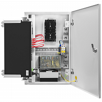 Шкаф телекоммуникационный для узла доступа 600х400x200мм, серия RT с блоком питания (SNR-TWC-604020-RTU-IP30) в Максэлектро