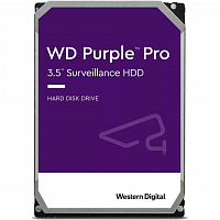 Жесткий диск WD Original SATA-III 18Tb WD181PURP Video Purple Pro (7200rpm) 512Mb 3.5" в Максэлектро