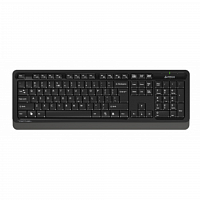 Клавиатура + мышь A4Tech Fstyler FG1010S клав:черный/серый мышь:черный/серый USB беспроводная Multim в Максэлектро