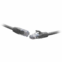 Коммутационный шнур F/UTP 4-х парный cat.5e 10.0м LSZH standart серый в Максэлектро