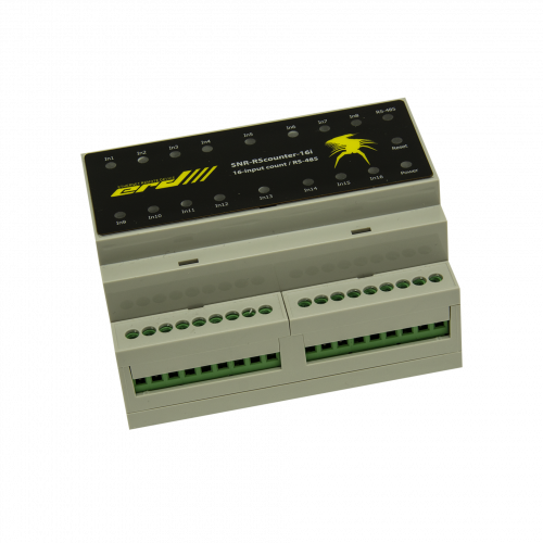 Универсальный расширитель портов ввода с функцией подсчёта импульсов, RS485 (ModBus и CPD, 16i ) в Максэлектро