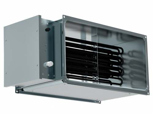 Электрический нагреватель для прямоугольных каналов EHR 500*250-15 в Максэлектро
