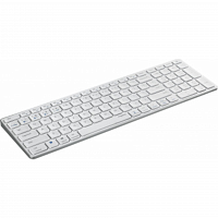 Клавиатура Rapoo E9700M белый USB беспроводная BT/Radio slim Multimedia для ноутбука (14516) в Максэлектро