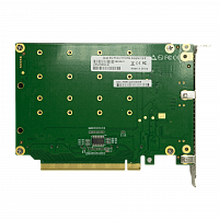 Переходной адаптер PCIe 3.0 x16 на 4xM.2 NVMe в Максэлектро
