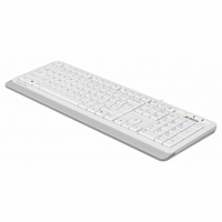 Клавиатура A4Tech Fstyler FKS10 белый/серый USB (FKS10 WHITE) в Максэлектро