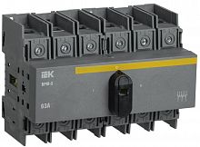 Выключатель-разъединитель модульный 3п 63А ВРМ-3 IEK MVR30-3-063 в Максэлектро