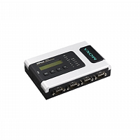 NPort 6450 4-портовый преобразователь RS-232/422/485 в Ethernet с расширенным набором функций MOXA в Максэлектро