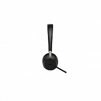 Гарнитура BH76 UC Black USB-A, Беспроводная Bluetooth, HD звук, Зарядка Qi, Шумоподав., Черная в Максэлектро