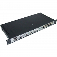 Мультиплексор оптический 4x E1 + 2x Gigabit Ethernet 1000BASE-T, без SFP трансиверов в Максэлектро