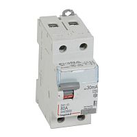 Выключатель дифференциального тока (УЗО) 2п 80А 30мА тип A DX3 Leg 411557 в Максэлектро