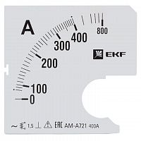 Шкала сменная для A721 400/5А-1.5 PROxima EKF s-a721-400 в Максэлектро