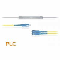 Делитель оптический планарный PLC-M-1x2, бескорпусный, разъемы SC/UPC в Максэлектро