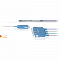 Делитель оптический планарный бескорпусный SNR-PLC-M-1x4-SC/UPC в Максэлектро