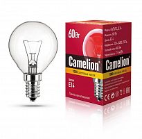 Лампа накаливания MIC D CL 60Вт E14 Camelion 8972 в Максэлектро